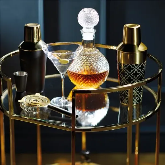 1L Glass Decanter with Stopper - Clear