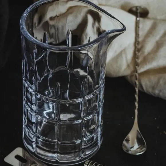 Cocktail Mixing Set with Jug - Clear, Glass