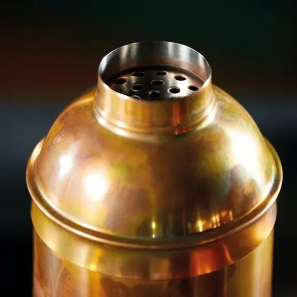 Cocktail Shaker with Iridescent Finish - Copper