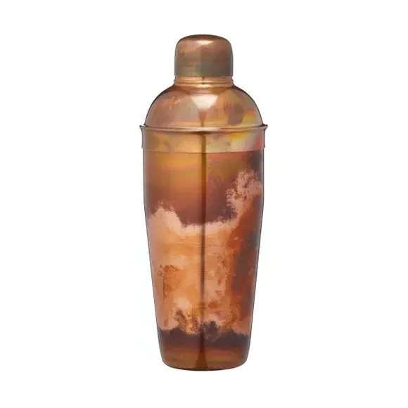 Cocktail Shaker with Iridescent Finish - Copper