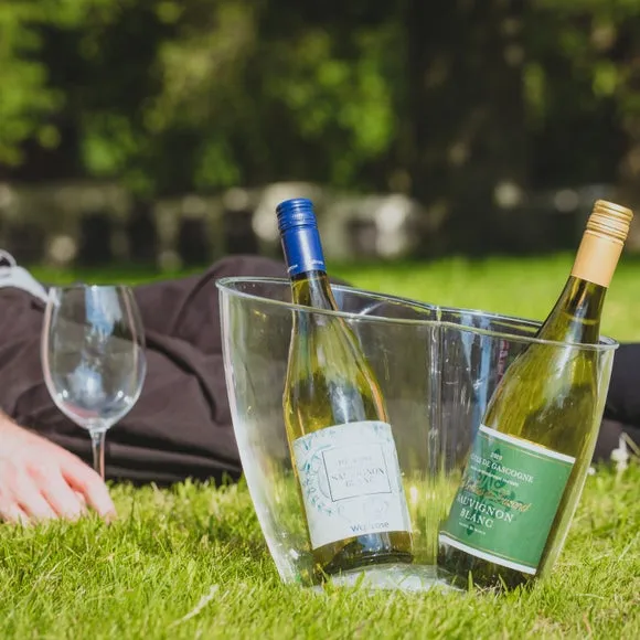 Double Sided Drinks Cooler - Clear