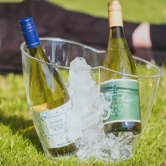 Double Sided Drinks Cooler - Clear