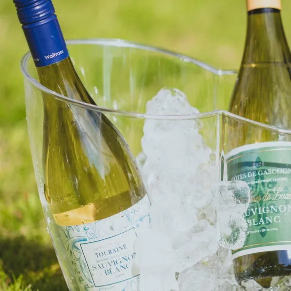 Double Sided Drinks Cooler - Clear