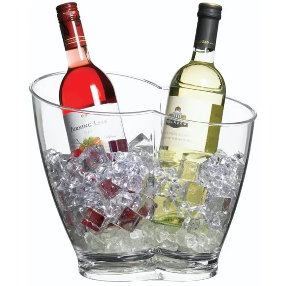 Double Sided Drinks Cooler - Clear image