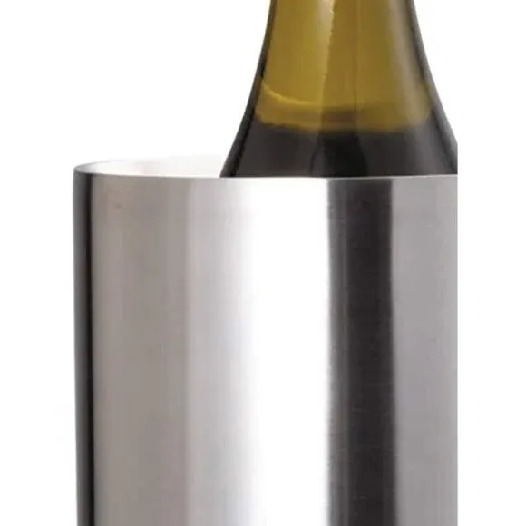 Double Wall Wine Cooler - Silver, Steel