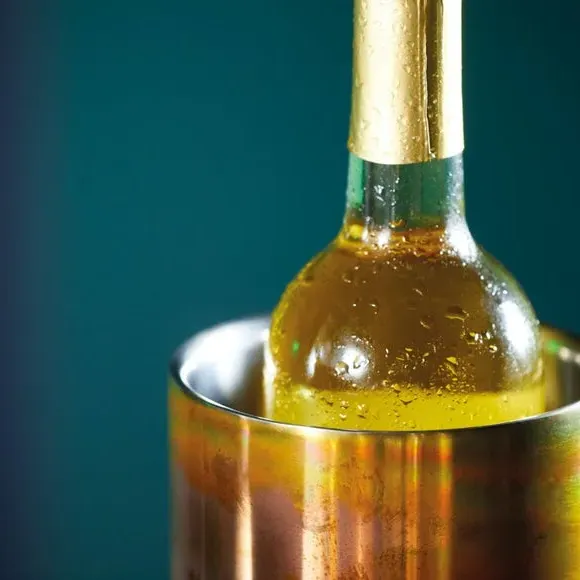 Double Walled Wine Cooler - Copper, Steel
