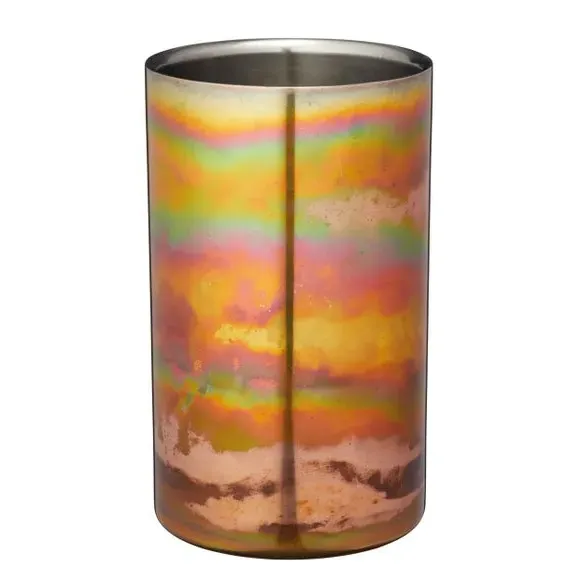 Double Walled Wine Cooler - Copper, Steel image