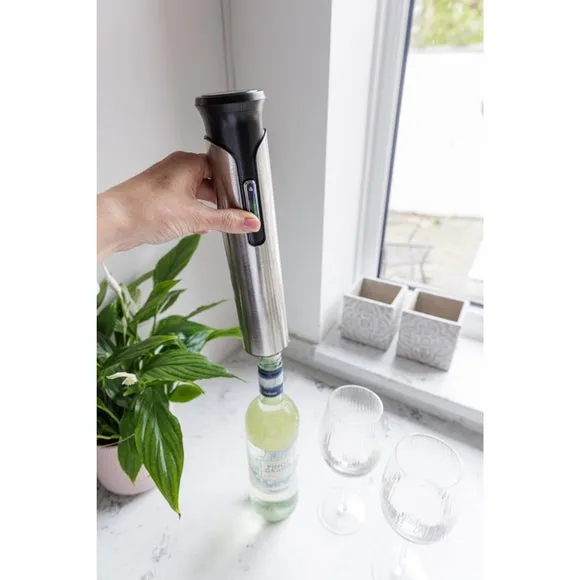 Electric Corkscrew - Silver, Stainless Steel