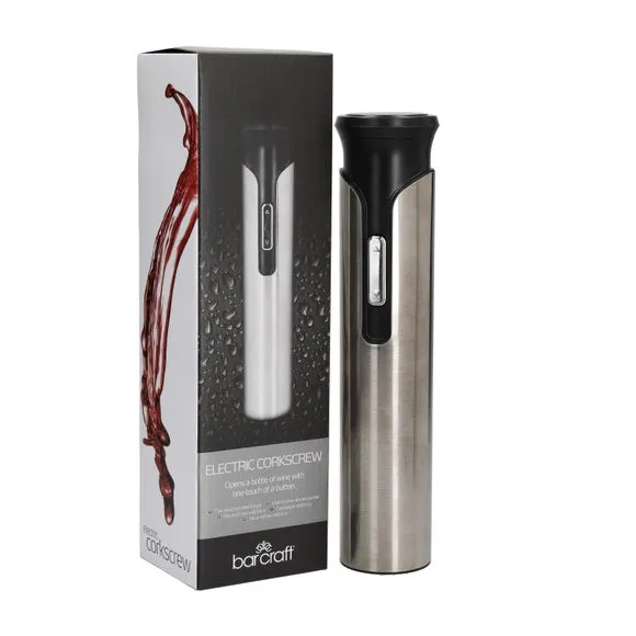 Electric Corkscrew - Silver, Stainless Steel