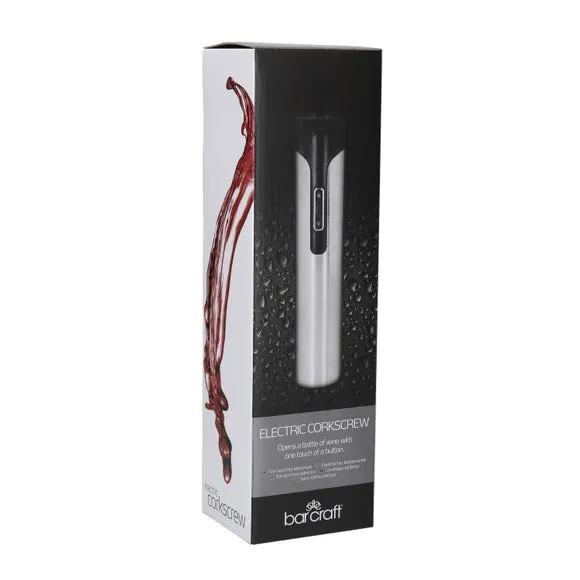 Electric Corkscrew - Silver, Stainless Steel