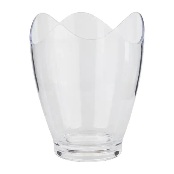 Wine Bucket with Ice Chamber - Clear, Acrylic image