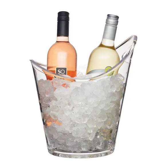 Wine Cooler Bucket - Clear, Acrylic