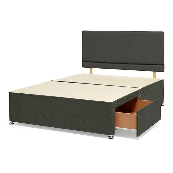 Divan Base with Storage - Charcoal, Chenille image