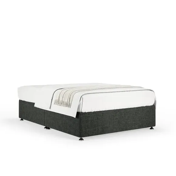 Universal Divan Base with Storage - Graphite