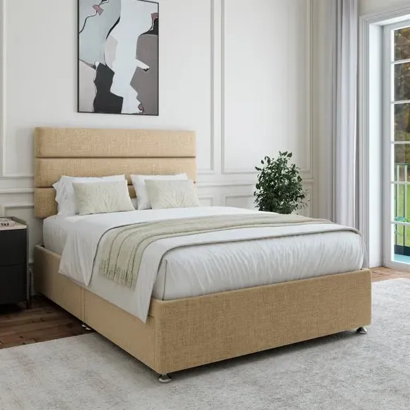 Universal Divan Base with Storage - Pebble