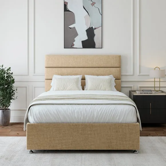 Universal Divan Base with Storage - Pebble