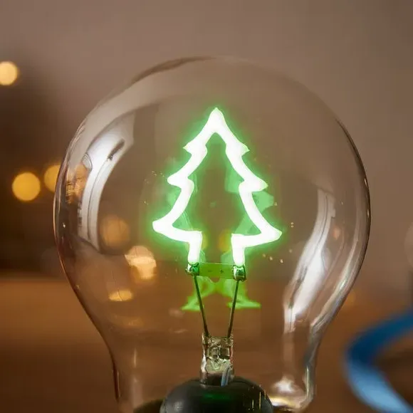 Christmas Tree Light Up Bulb - Green