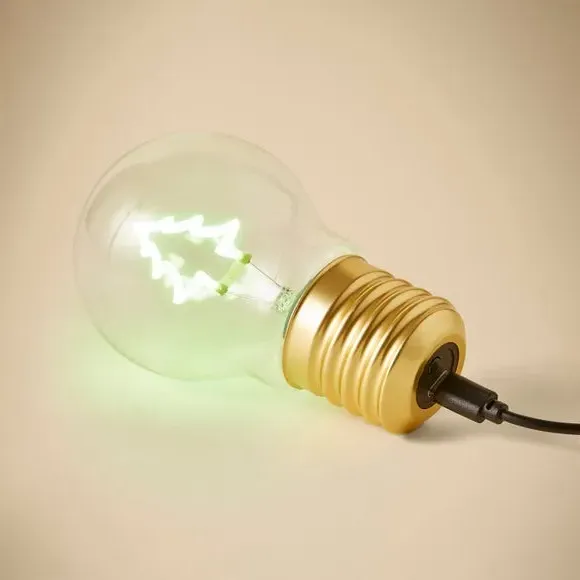 Christmas Tree Light Up Bulb - Green