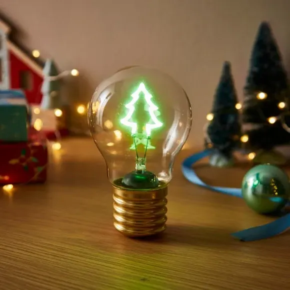 Christmas Tree Light Up Bulb - Green image