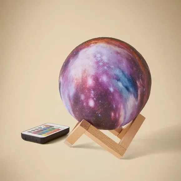 Globe Table Light with Remote - Multicolor