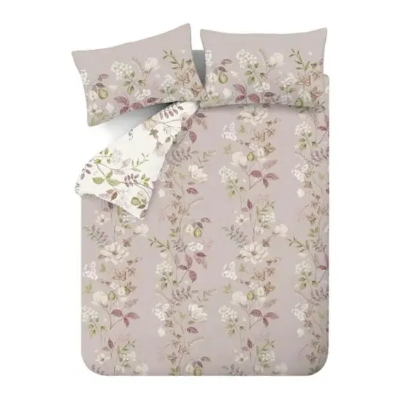 Floral Duvet Cover Set - Pink, Cotton
