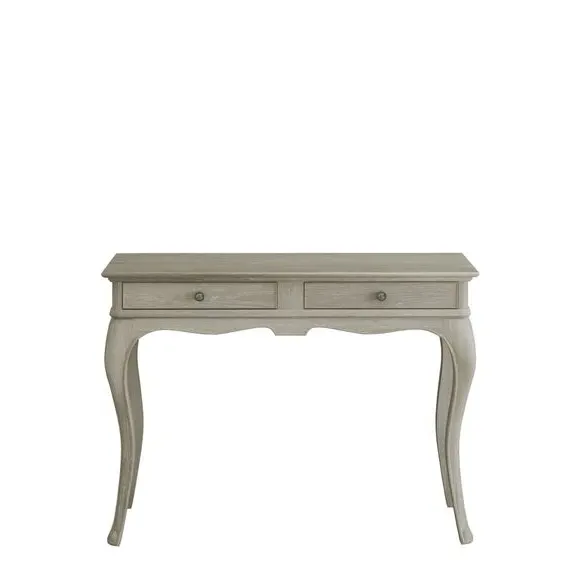 Dressing Table with Drawers - Oak, Solid Wood