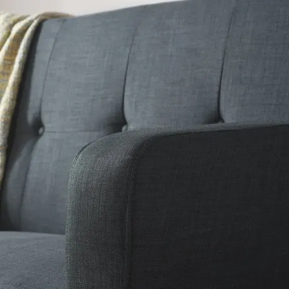 Large Double Sofa Bed with Click-Clack - Grey