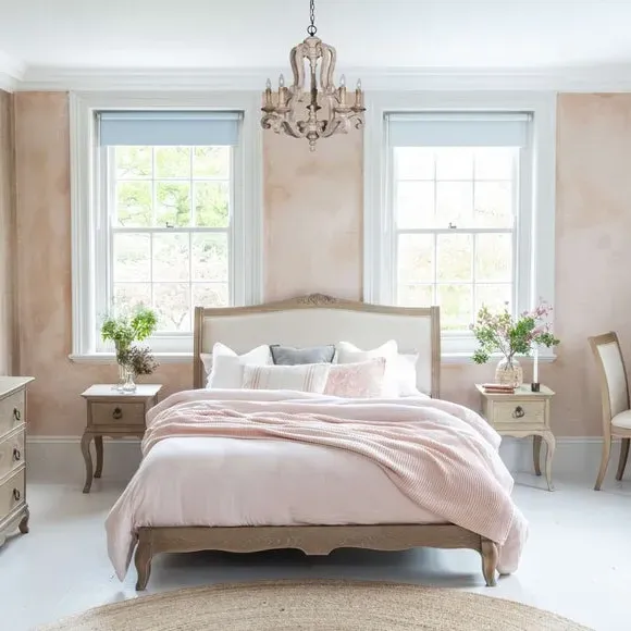 Low End Bed Frame - Oak, Solid Wood image