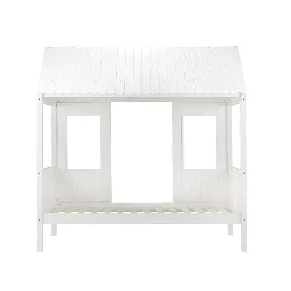 Treehouse Bed with Storage - White