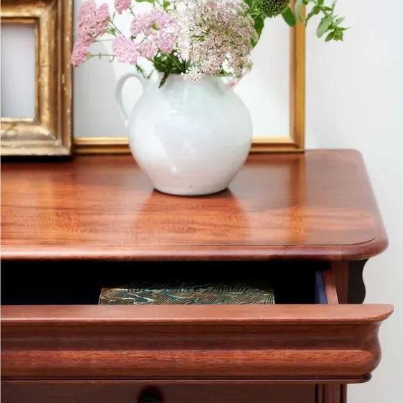 Wide 3 Drawer Chest - Brown, Wood Veneer