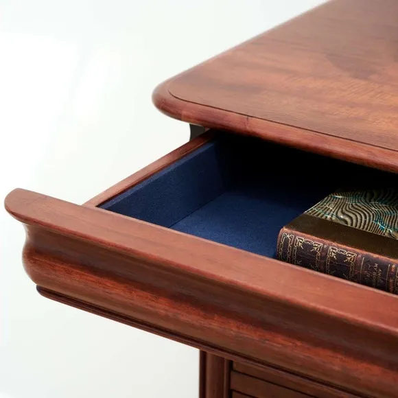 Wide 3 Drawer Chest - Brown, Wood Veneer