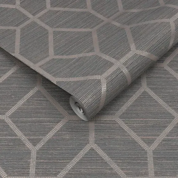 Geometric Wallpaper - Bronze