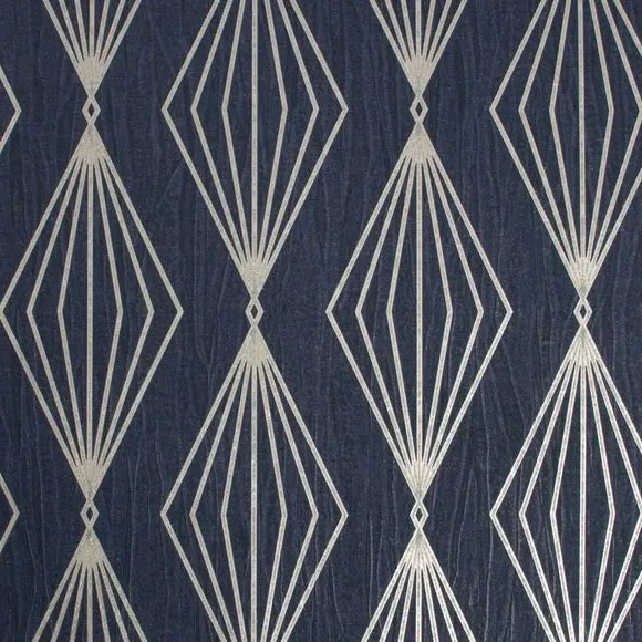 Geometric Wallpaper - Sapphire