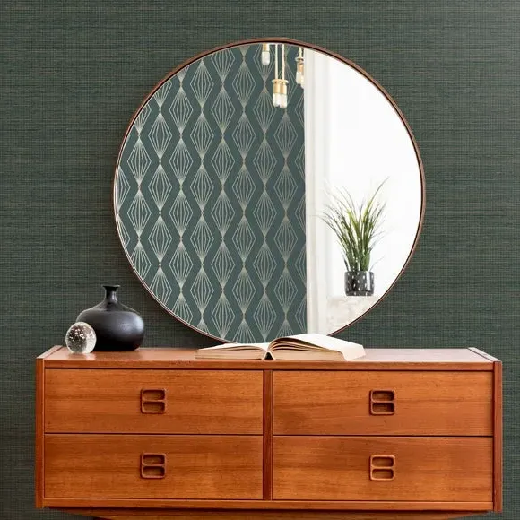 Gilded Texture Wallpaper - Emerald image