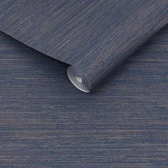 Gilded Texture Wallpaper - Sapphire