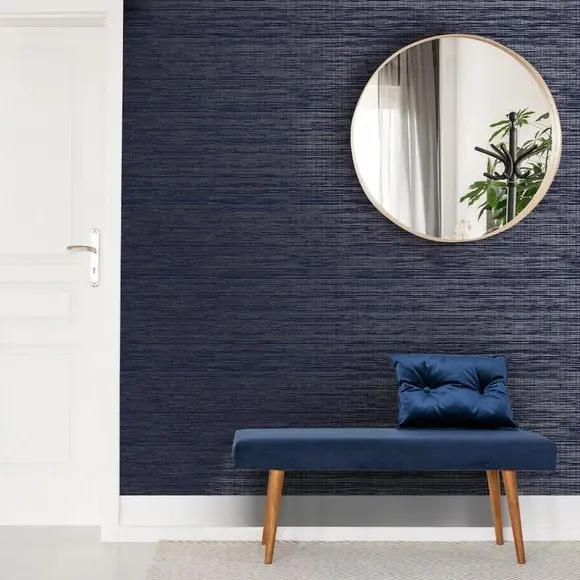 Gilded Texture Wallpaper - Sapphire