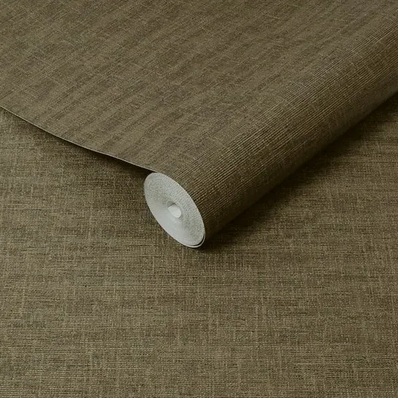 Loom Texture Wallpaper - Bronze