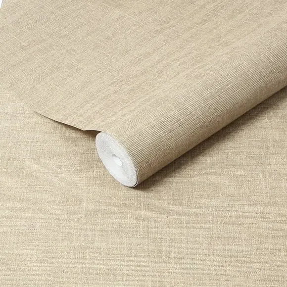 Loom Texture Wallpaper - Taupe
