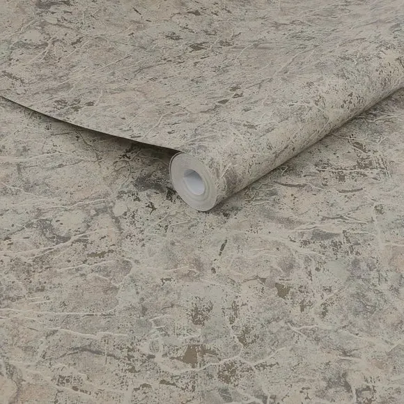 Marble Design Wallpaper - Taupe