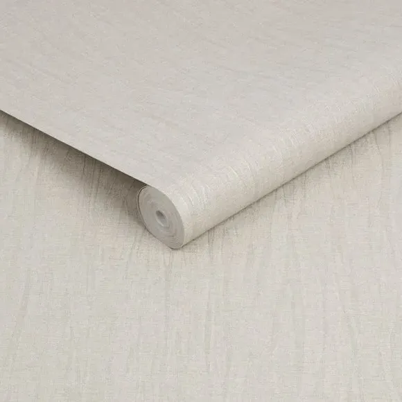Plain Textured Wallpaper - Pearl