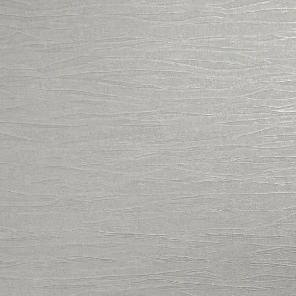 Plain Textured Wallpaper - Silver