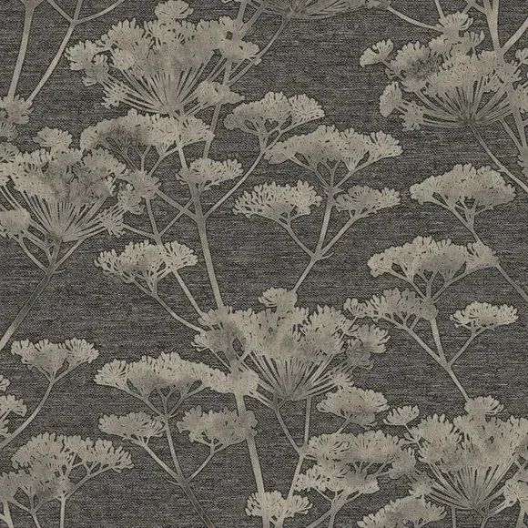 Serene Seedhead Wallpaper - Gold