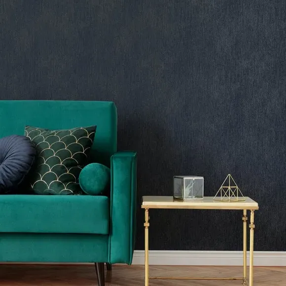 Textured Wallpaper - Navy