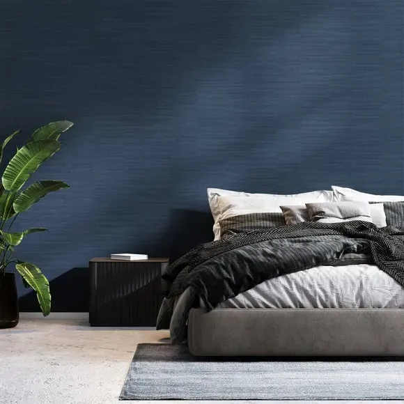 Textured Wallpaper Paste-the-Wall - Blue image