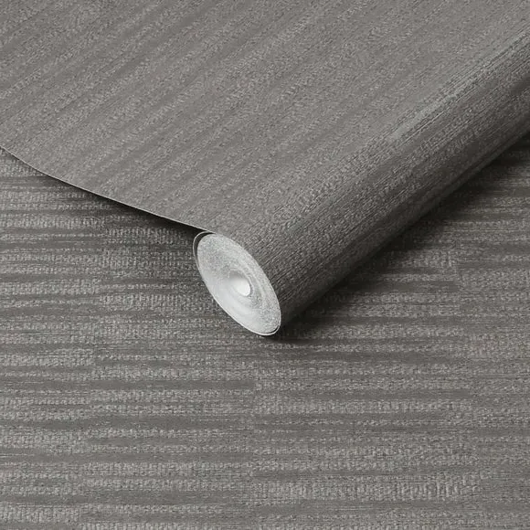 Textured Wallpaper Paste-the-Wall - Charcoal