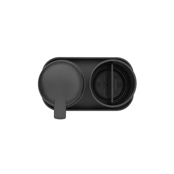 3-Piece Bathroom Accessory Set - Dark Grey