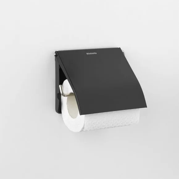 3-Piece Toilet Accessory Set - Black, Metal