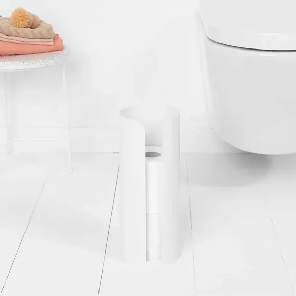 3-Piece Toilet Accessory Set - White