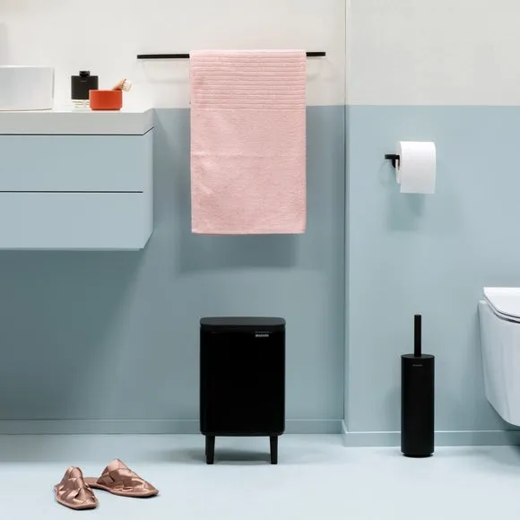 7L Waste Bin with Legs - Matt Black image