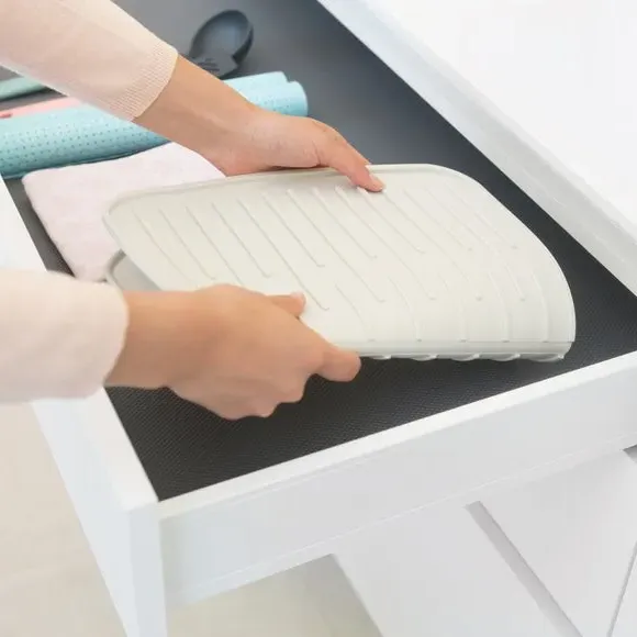 Dish Drying Mat - Light Grey, Silicone